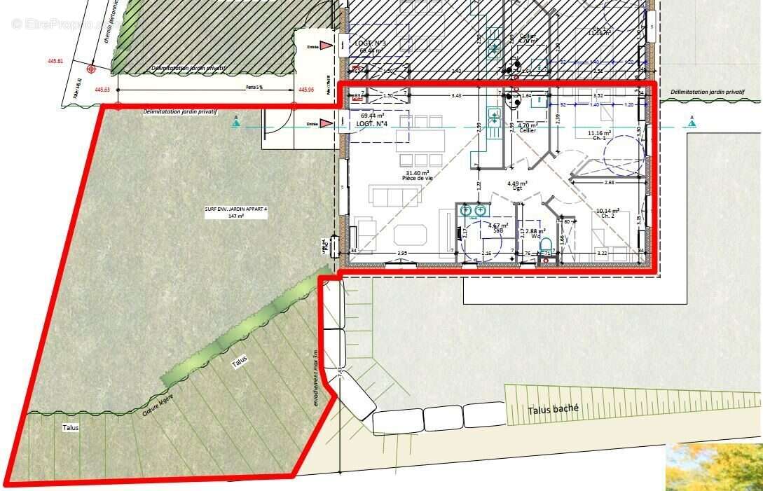 Appartement à PRALONG