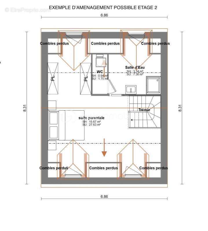 Terrain à MARLY-LE-ROI