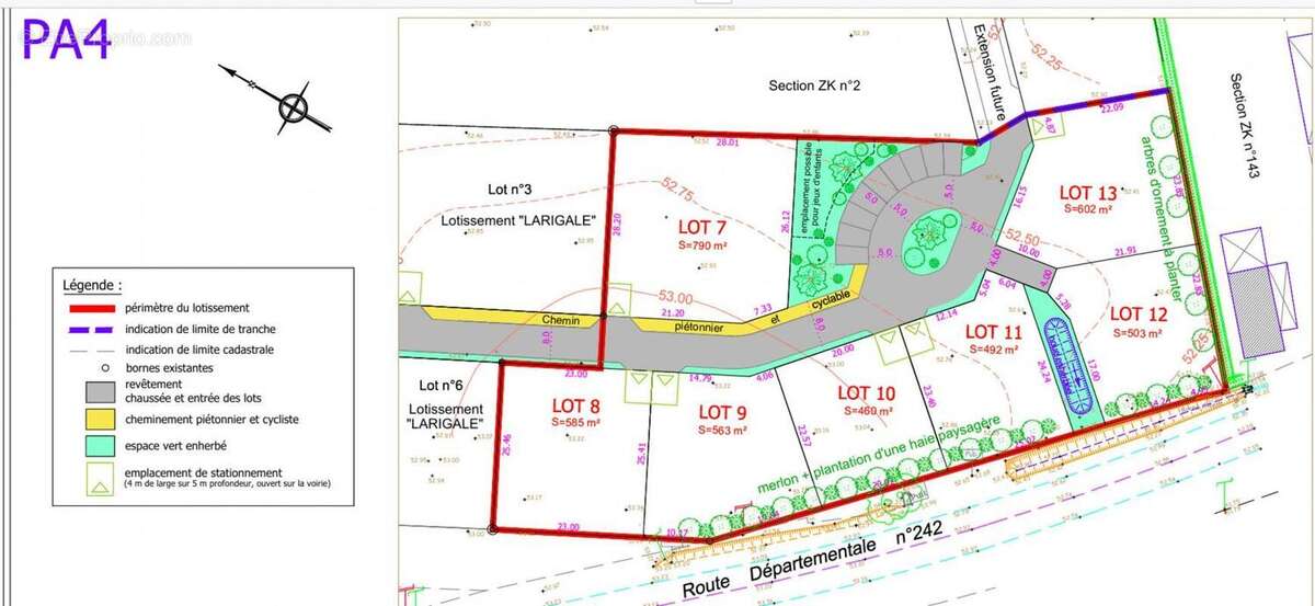 Terrain à CASSENEUIL
