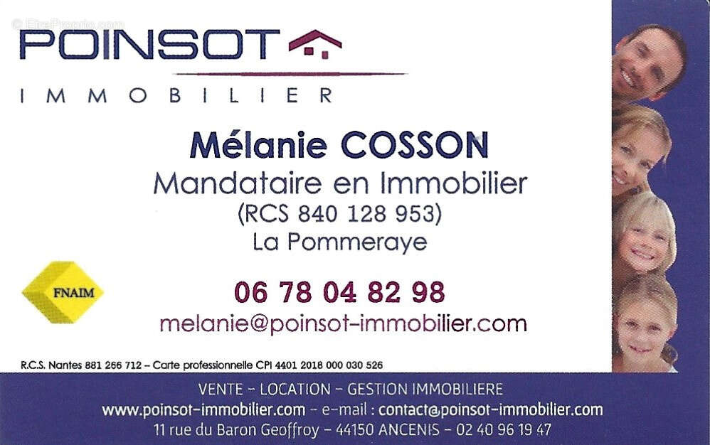 Maison à LA POSSONNIERE