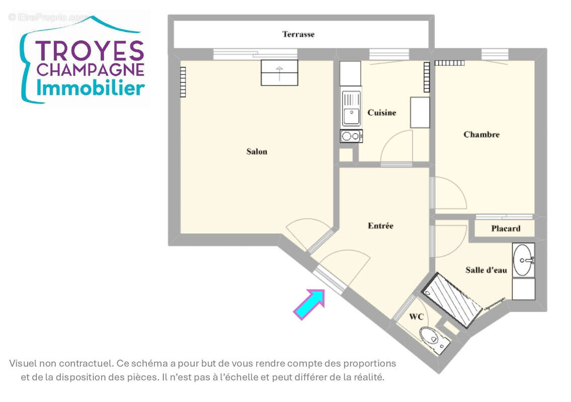 Appartement à TROYES