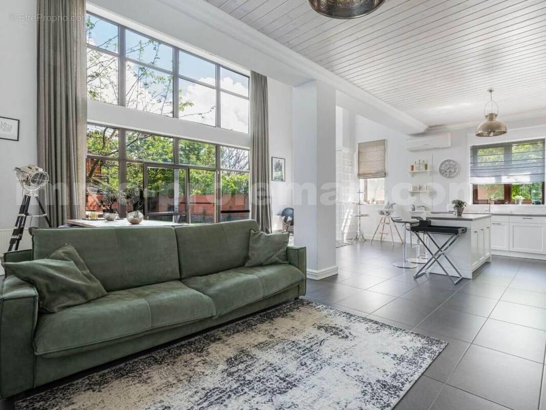 Appartement_T4_Annemasse_belle_superficie_prox_frontière_Suisse_tram_Ceva_direction_Genève_Secteur_calme_Verdoyant_Frontaliers_séjour_salon_ - Appartement à ANNEMASSE