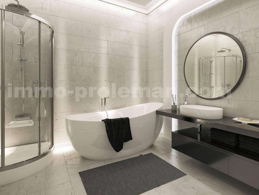 Appartement_T4_Annemasse_belle_superficie_prox_frontière_Suisse_tram_Ceva_direction_Genève_Secteur_calme_Verdoyant_Frontaliers_séjour_salon_chambre_1_chambre_2_salle_de_bains - Appartement à ANNEMASSE