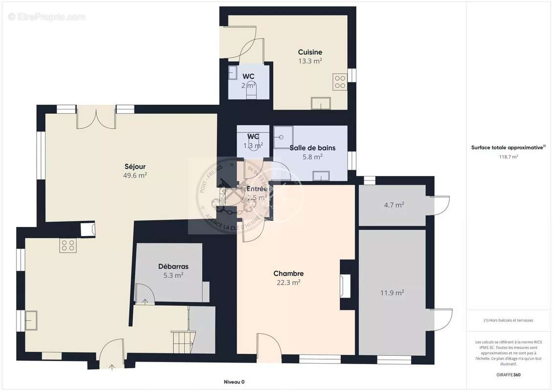 Maison à PUGET-SUR-ARGENS