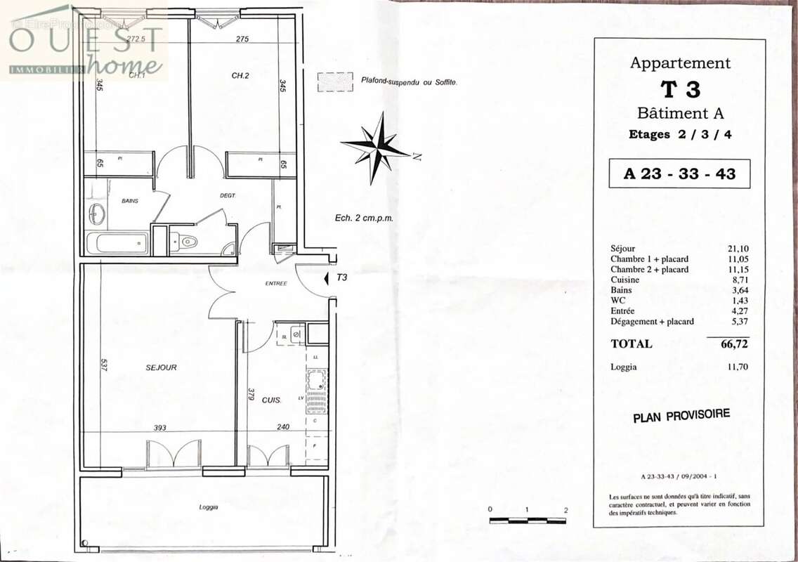Appartement à VILLEURBANNE