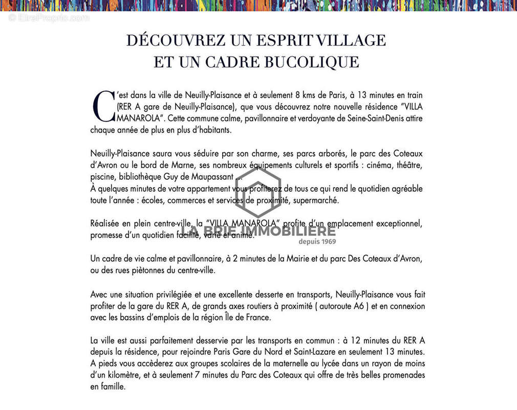 Appartement à NEUILLY-PLAISANCE