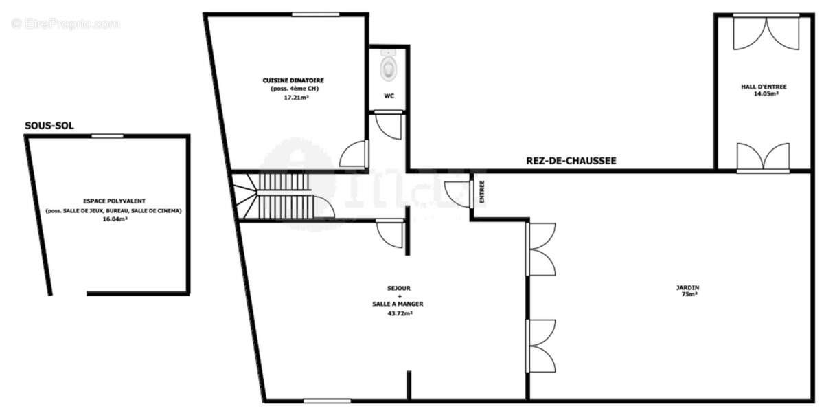 Appartement à CLICHY