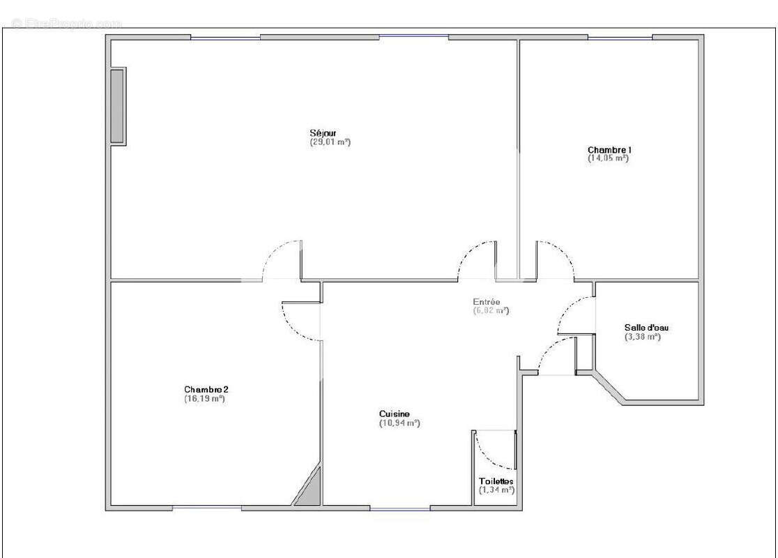 Appartement à SAINT-MAURICE