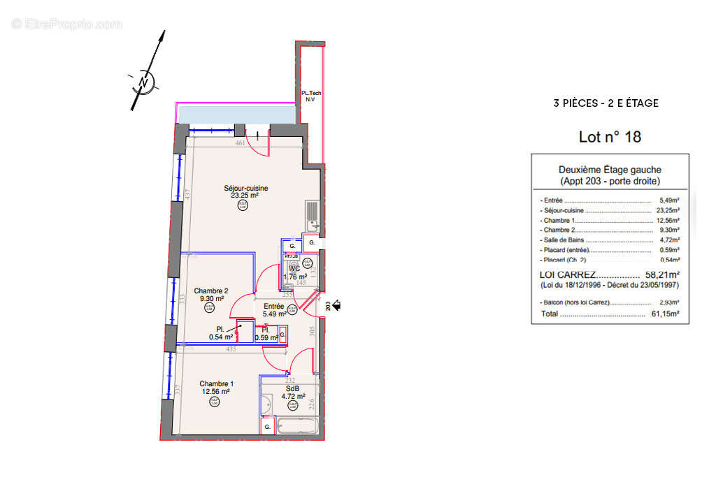 Appartement à ASNIERES-SUR-SEINE
