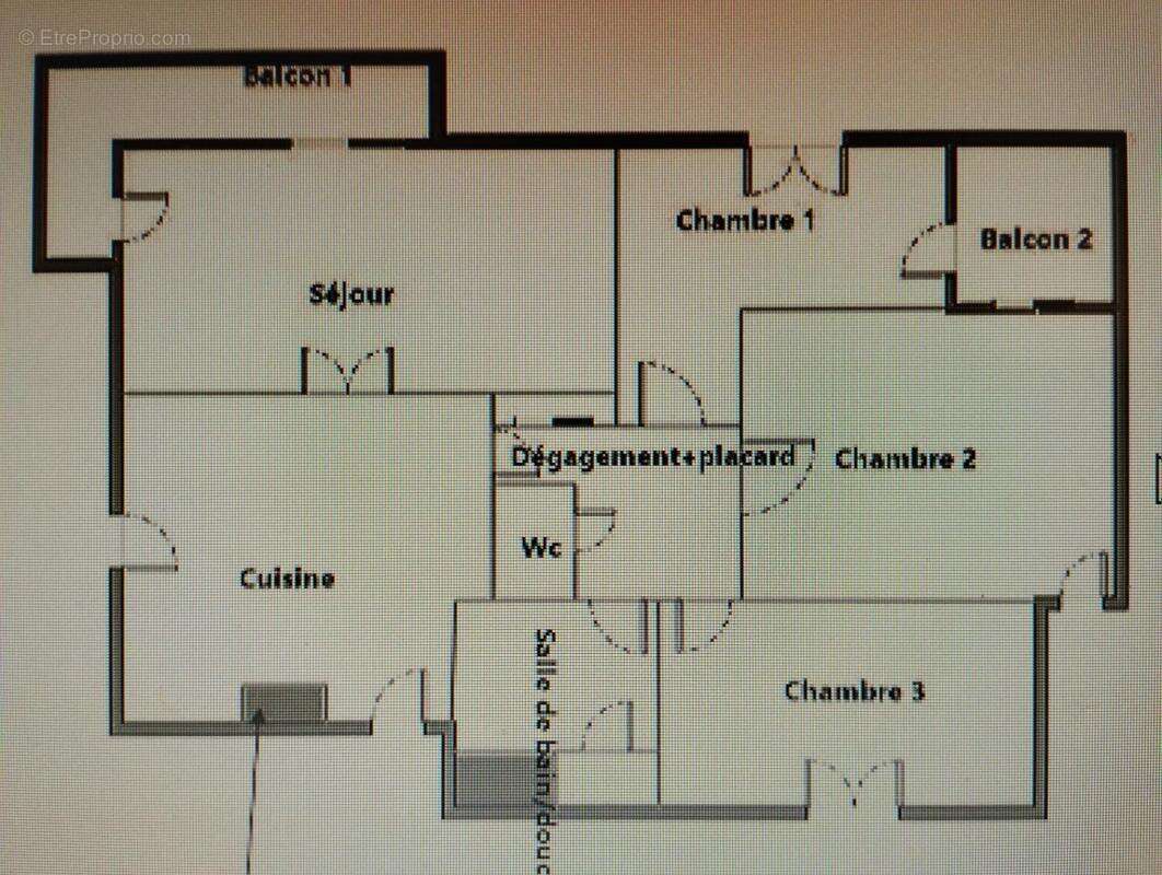 Appartement à ISSY-LES-MOULINEAUX