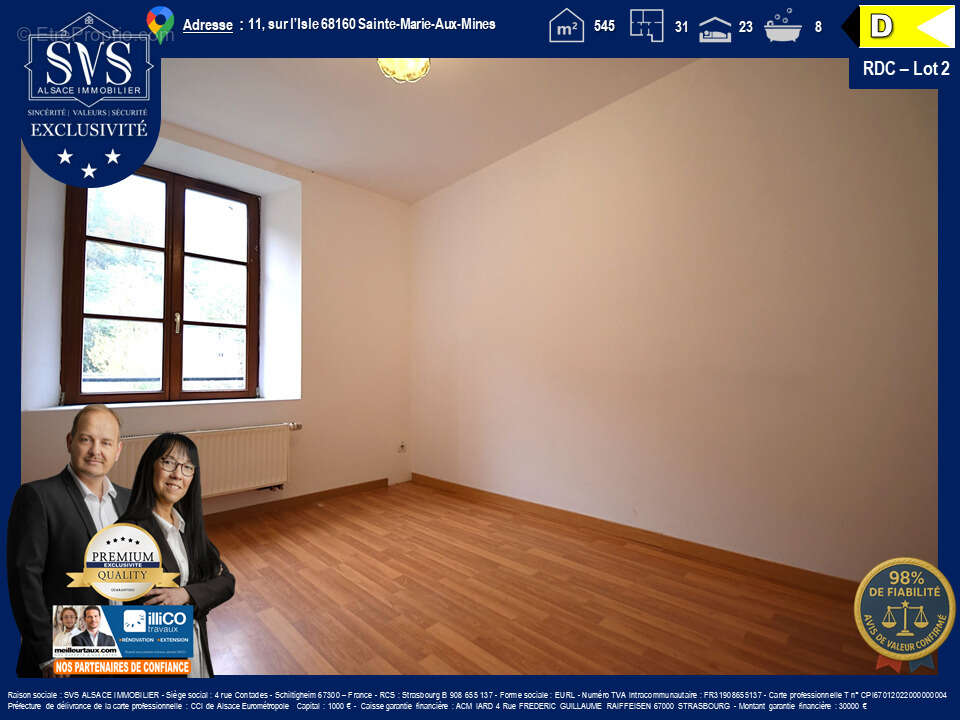 Appartement à SAINTE-MARIE-AUX-MINES