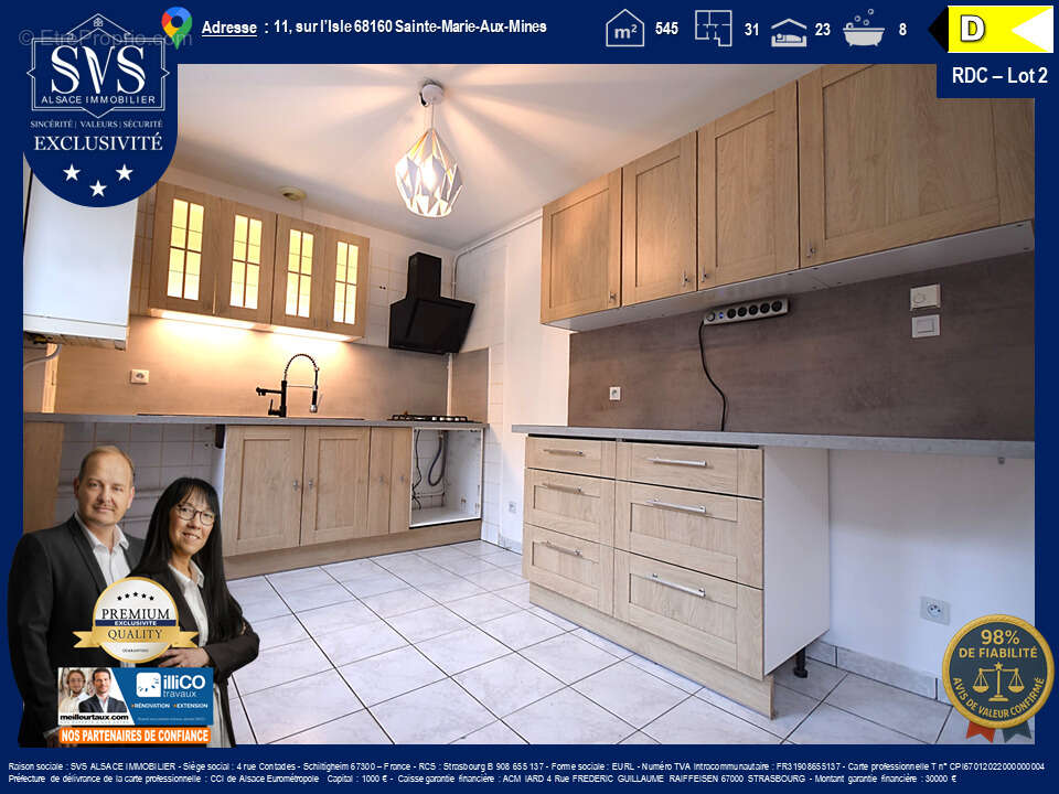 Appartement à SAINTE-MARIE-AUX-MINES