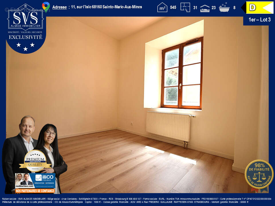 Appartement à SAINTE-MARIE-AUX-MINES