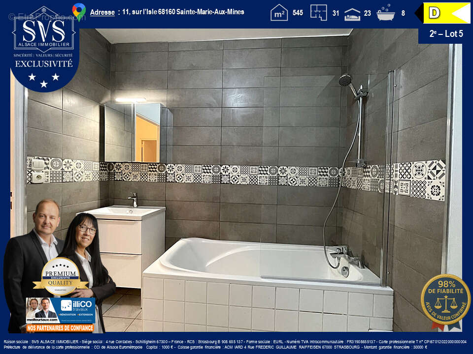 Appartement à SAINTE-MARIE-AUX-MINES