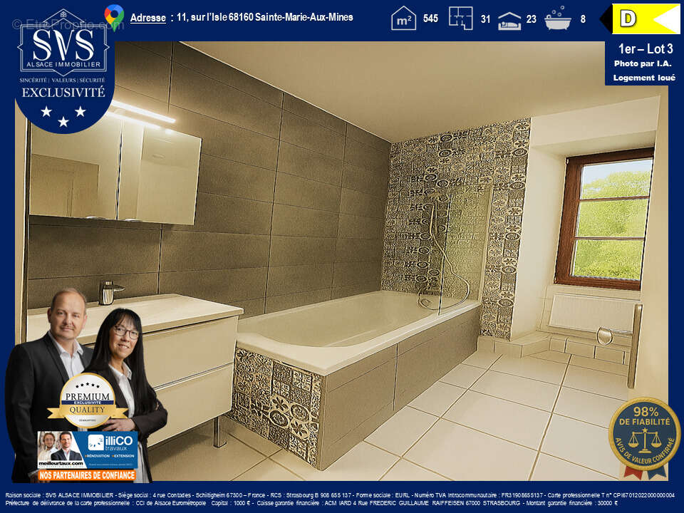 Appartement à SAINTE-MARIE-AUX-MINES