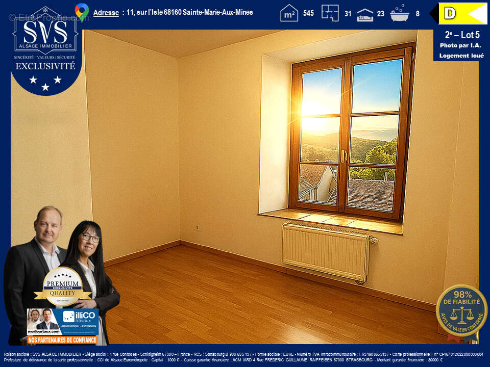 Appartement à SAINTE-MARIE-AUX-MINES