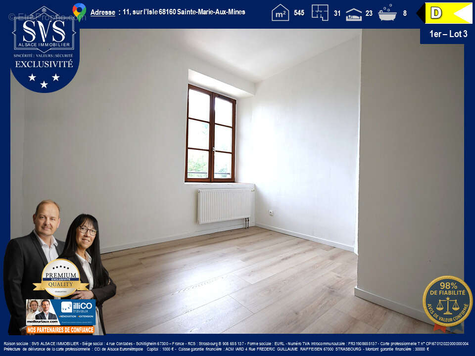 Appartement à SAINTE-MARIE-AUX-MINES