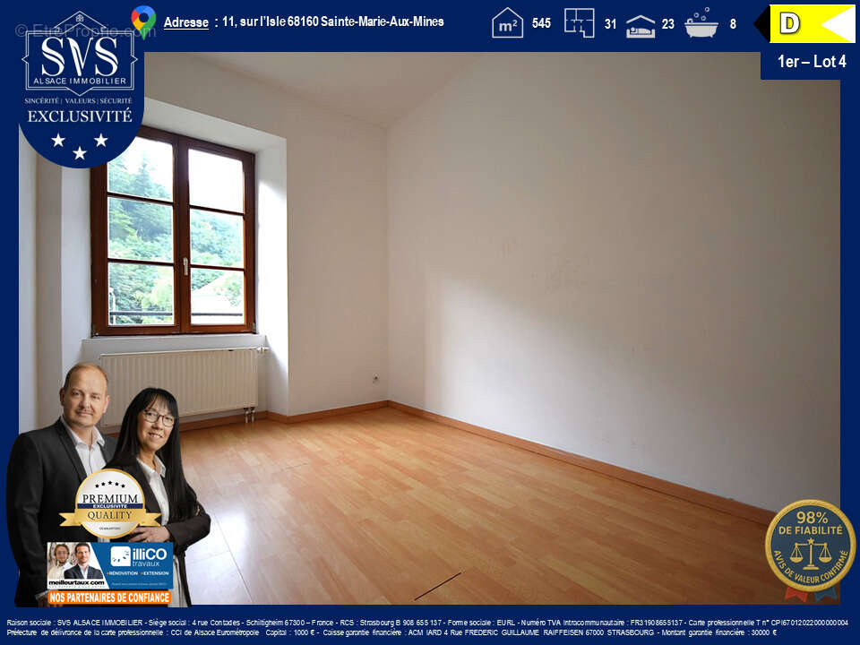 Appartement à SAINTE-MARIE-AUX-MINES