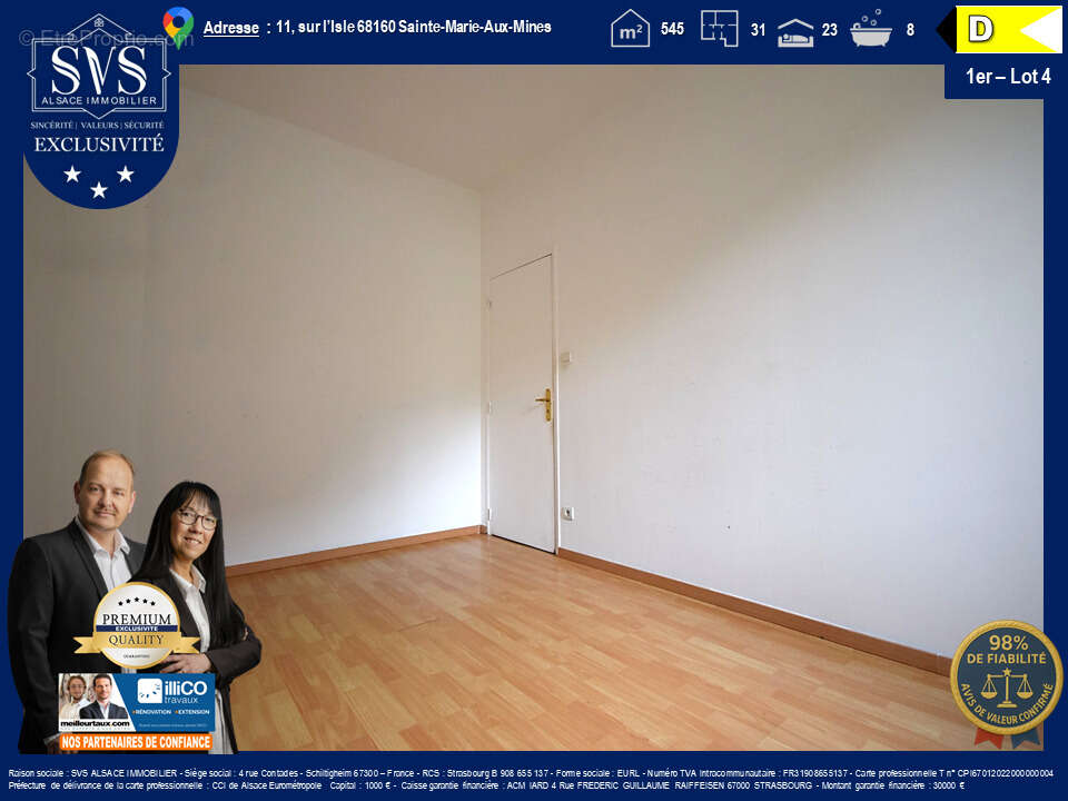 Appartement à SAINTE-MARIE-AUX-MINES