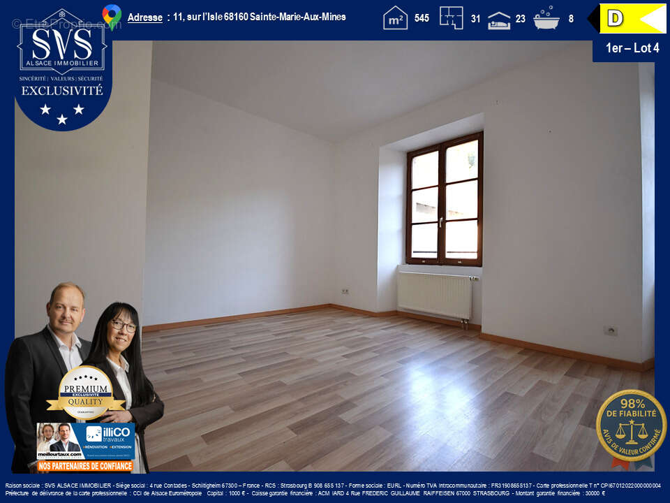 Appartement à SAINTE-MARIE-AUX-MINES