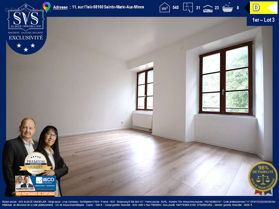 Appartement à SAINTE-MARIE-AUX-MINES