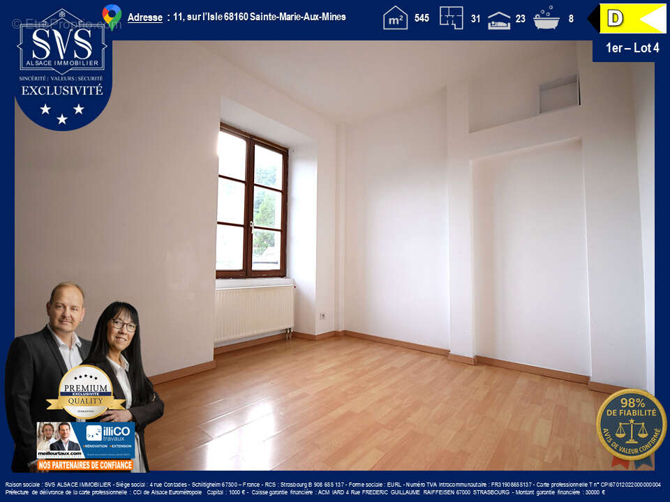 Appartement à SAINTE-MARIE-AUX-MINES