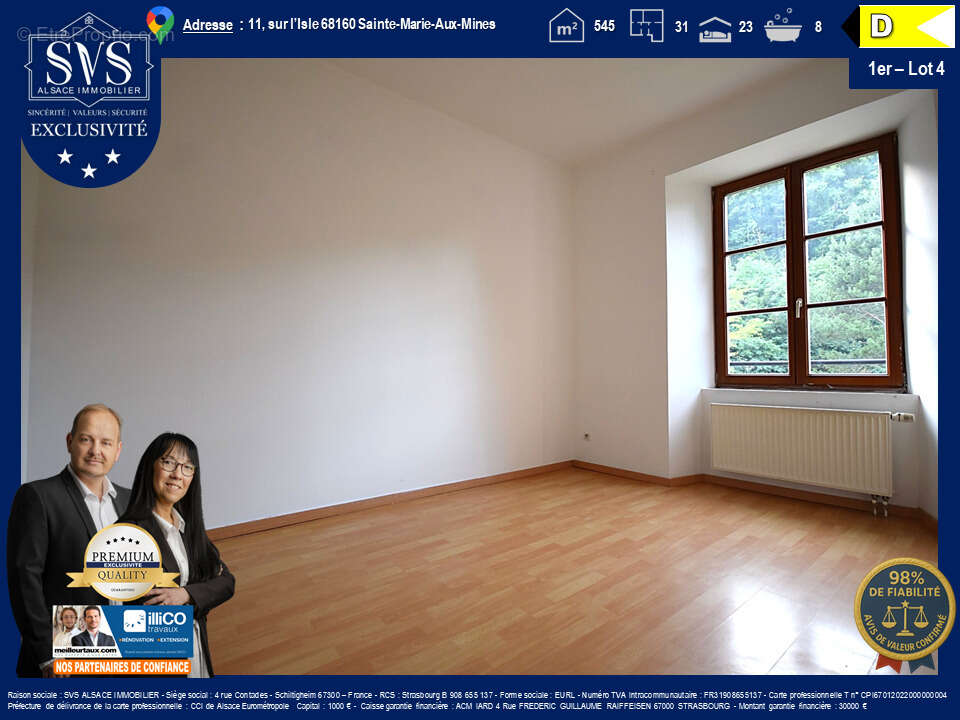 Appartement à SAINTE-MARIE-AUX-MINES