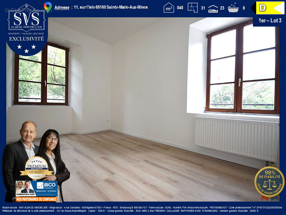 Appartement à SAINTE-MARIE-AUX-MINES