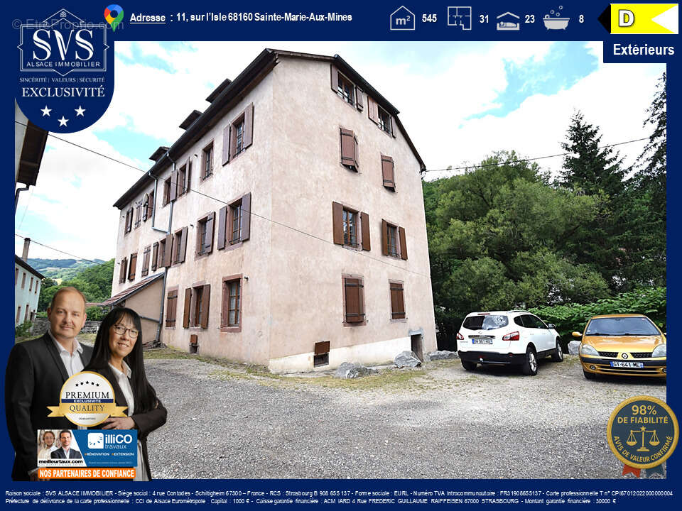 Appartement à SAINTE-MARIE-AUX-MINES