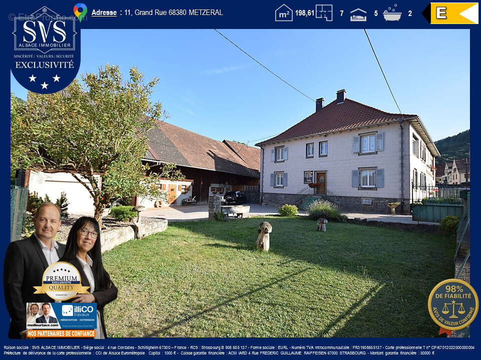 Maison à METZERAL