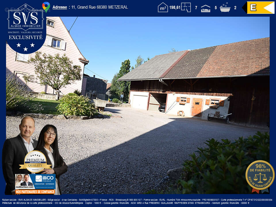 Maison à METZERAL