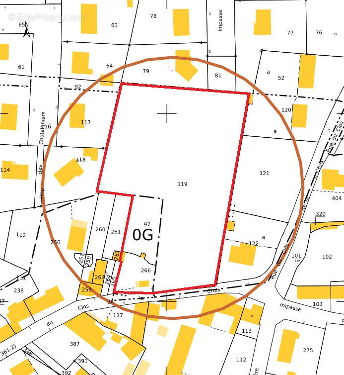 Terrain à SAINT-DENIS-LES-PONTS