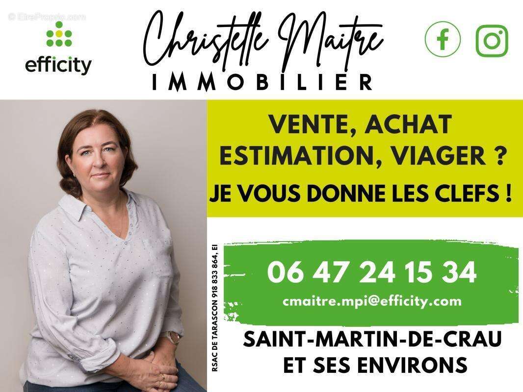 Maison à SAINT-MARTIN-DE-CRAU