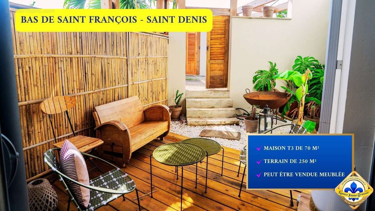 Maison à SAINT-DENIS