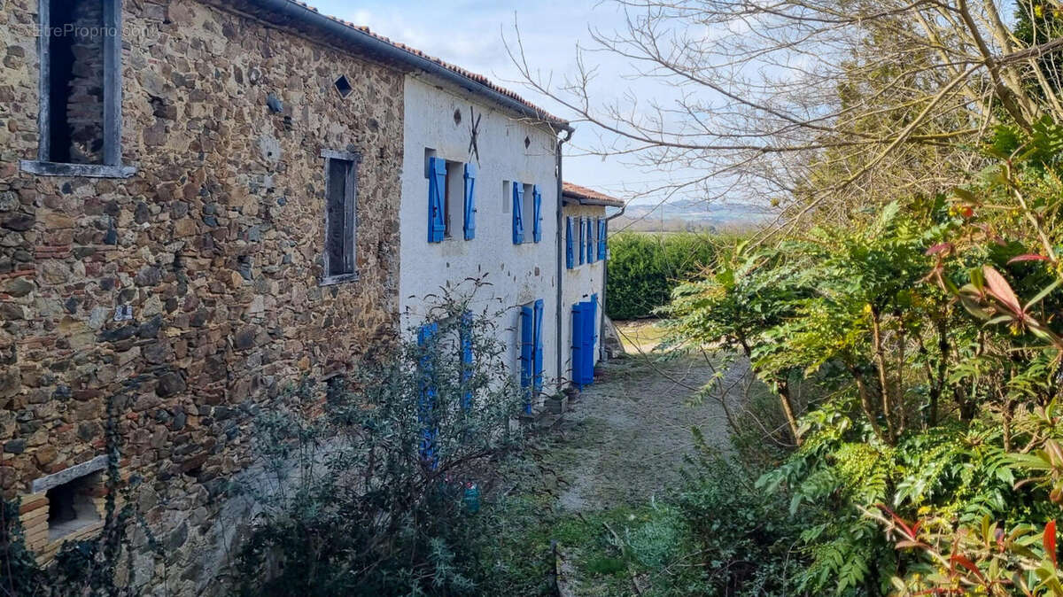 arriére - Maison à LABECEDE-LAURAGAIS