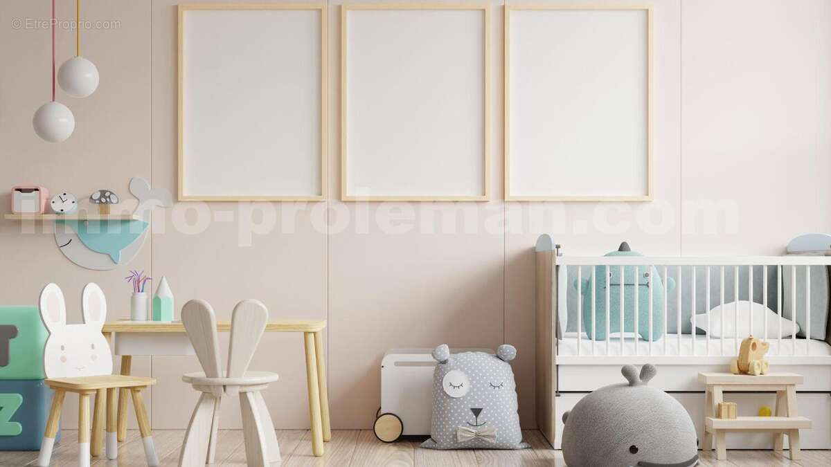 Appartement_t3_Annemasse_Genève_Ceva_tramway_Suisse_investissement_colocation_famille_Séjour_chambre_chambre_enfant_ - Appartement à ANNEMASSE