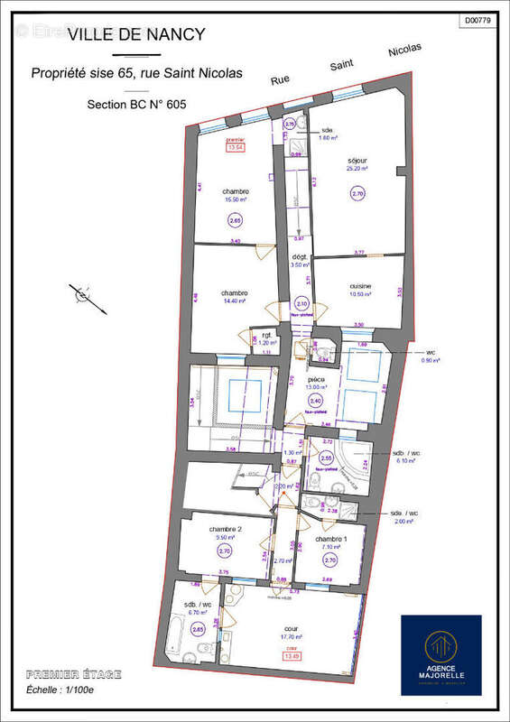 Appartement à NANCY