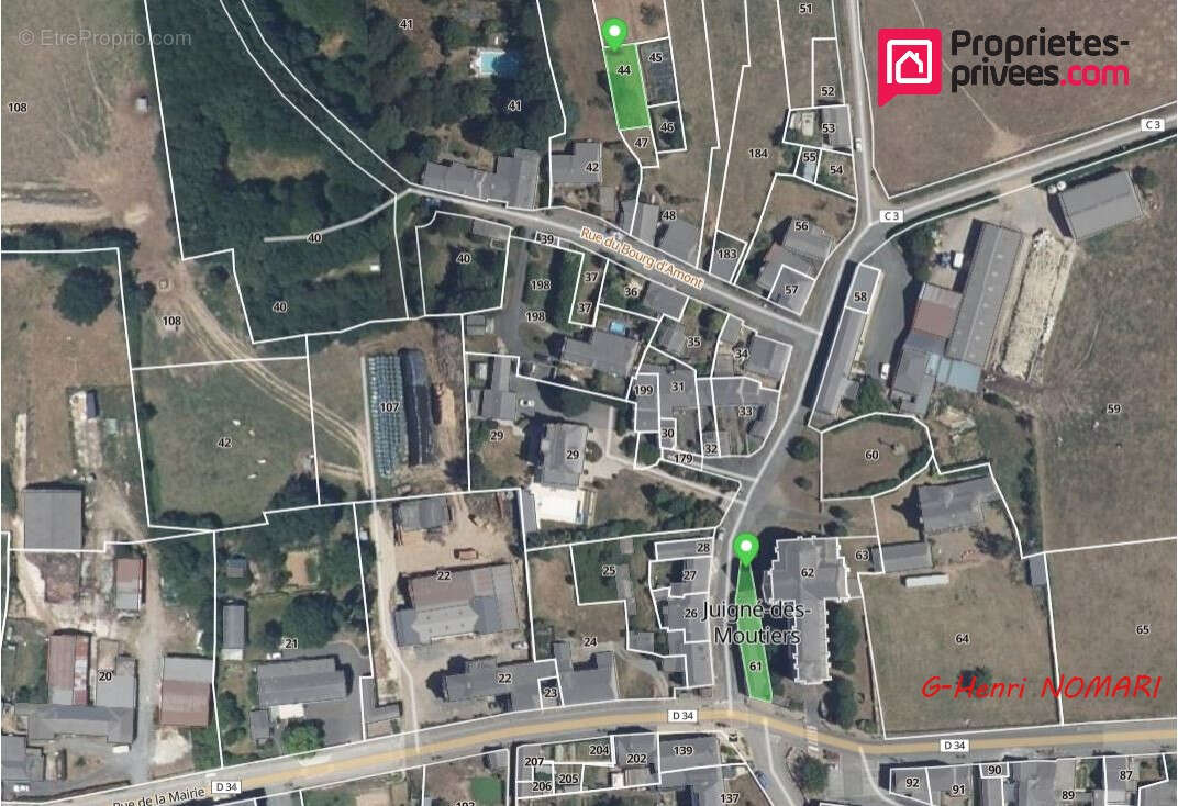 Maison à JUIGNE-DES-MOUTIERS