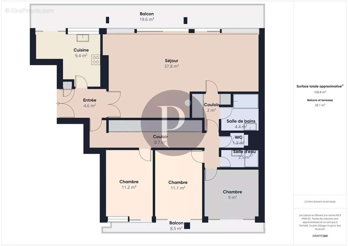 Appartement à CHATENAY-MALABRY