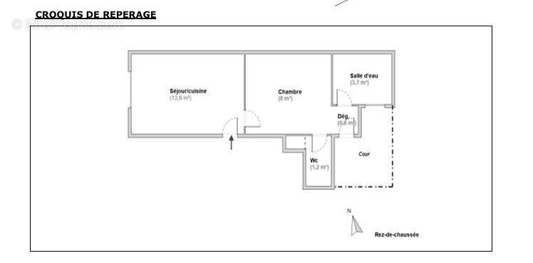 Appartement à TROUVILLE-SUR-MER