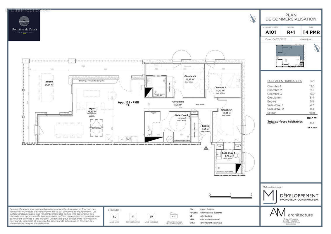 Appartement à BIDART
