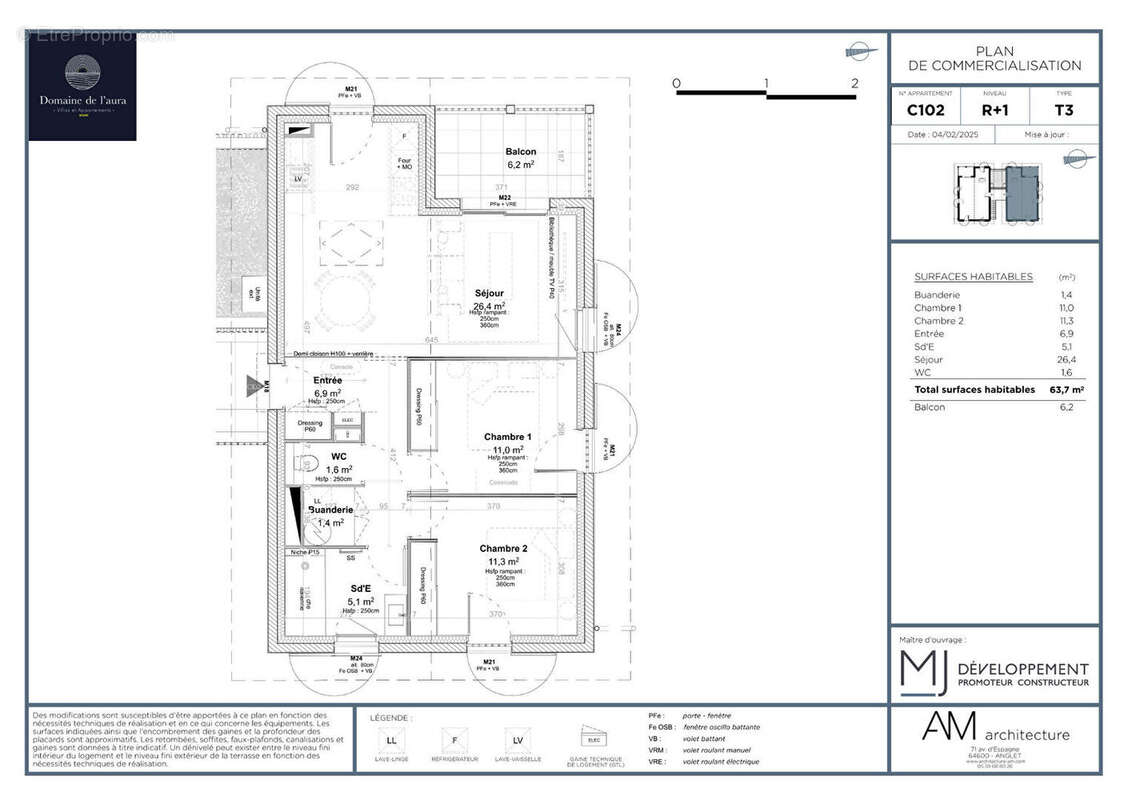 Appartement à BIDART