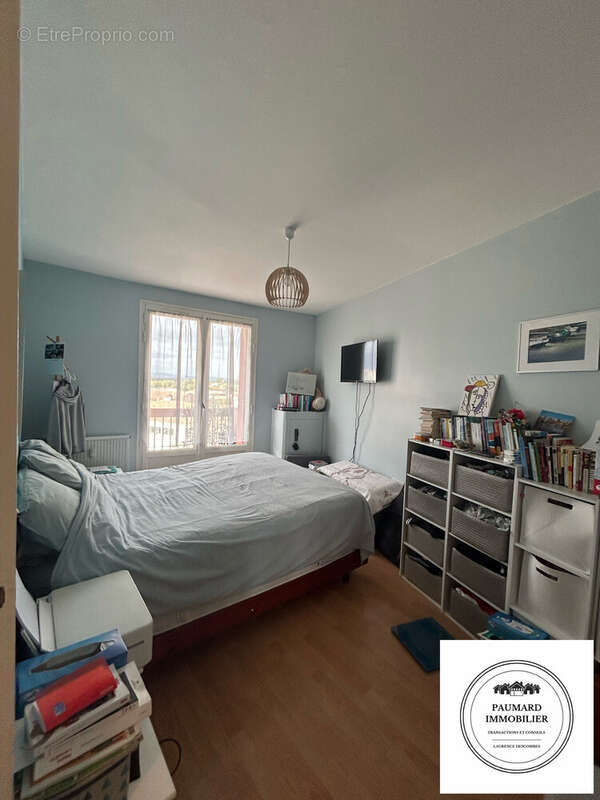 chambre côté sud  - Appartement à BOURG-DE-PEAGE