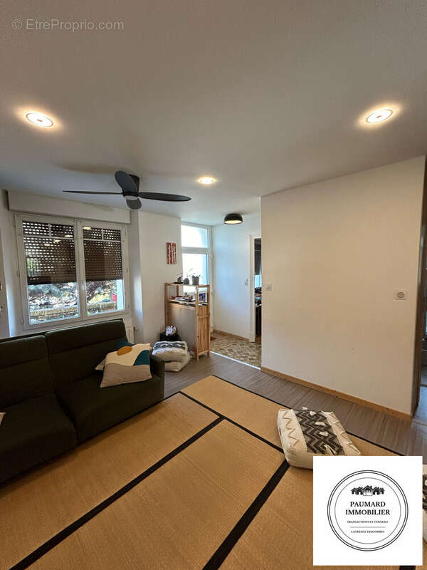 salon spacieux  - Maison à ROMANS-SUR-ISERE