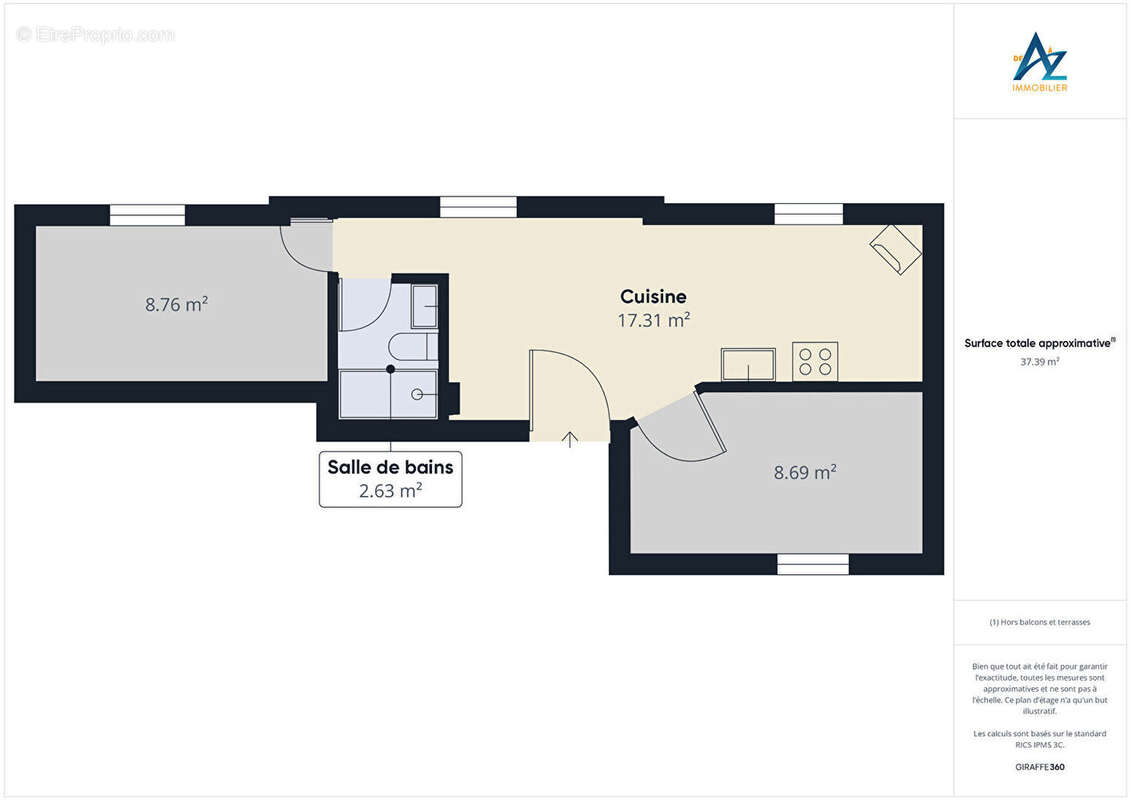 Appartement à MERVILLE-FRANCEVILLE-PLAGE