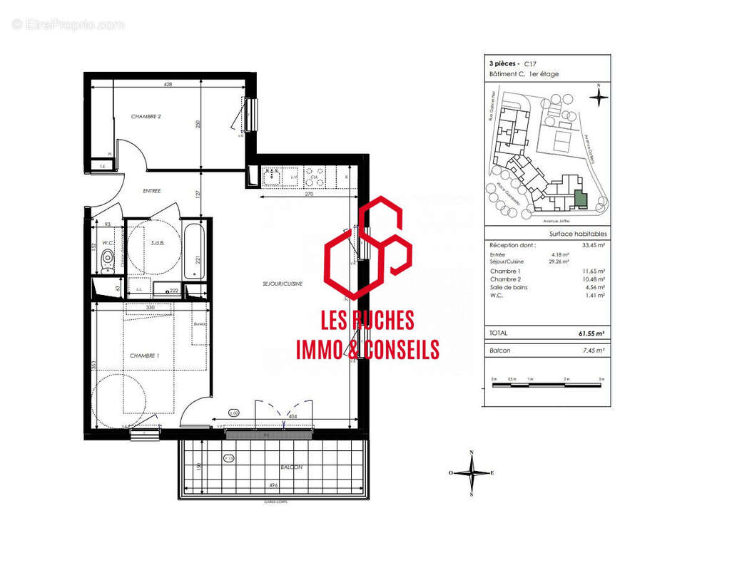 Appartement à BRUNOY