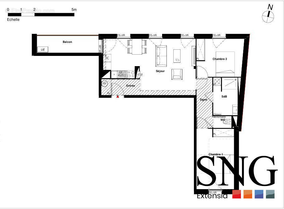 Appartement à LABARTHE-SUR-LEZE