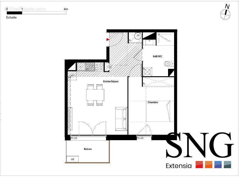 Appartement à LABARTHE-SUR-LEZE