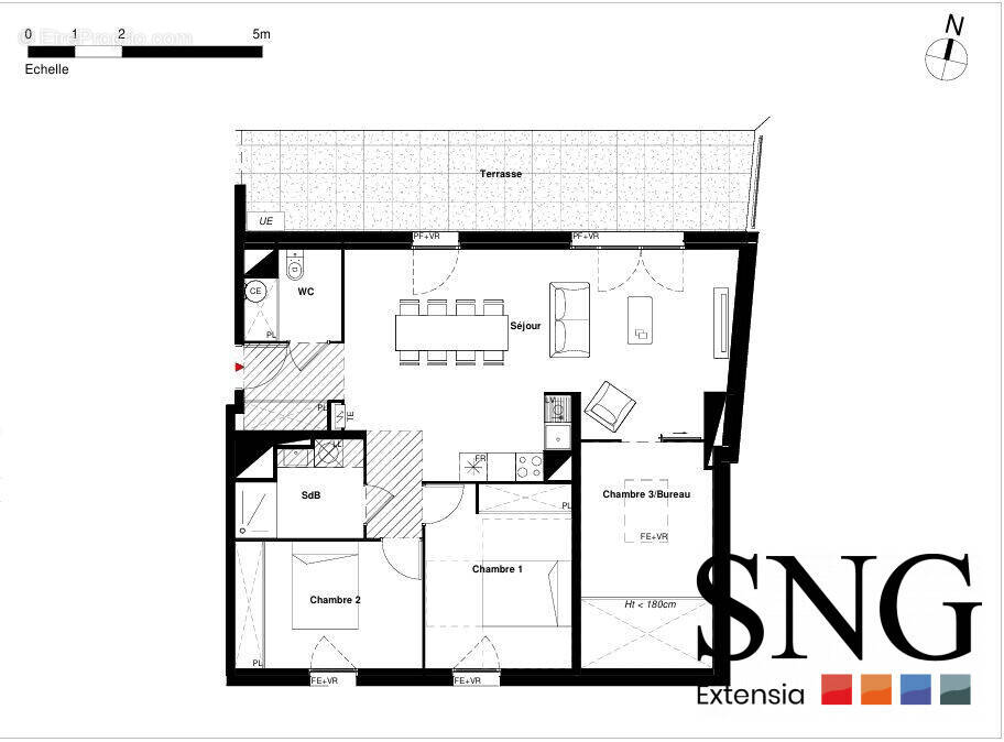 Appartement à LABARTHE-SUR-LEZE