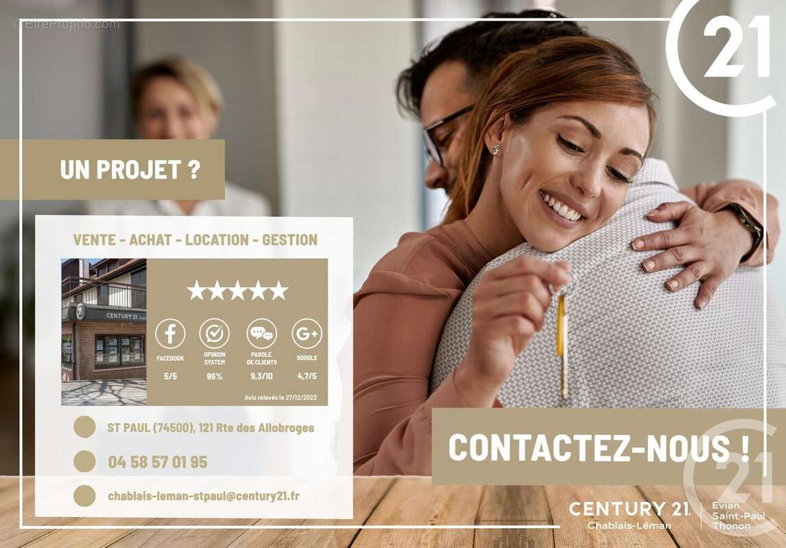 Appartement à BONNEVAUX